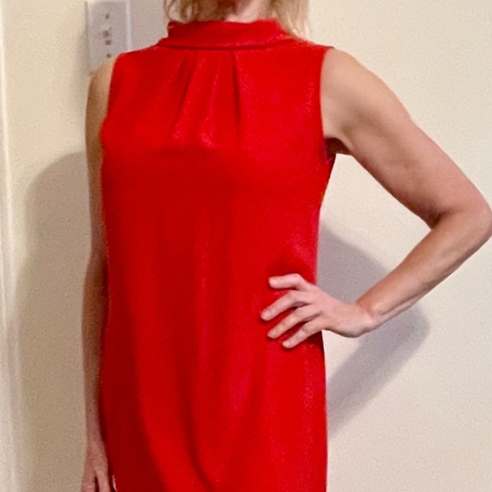 Red Retro Jackie O Dress US Size 10